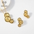 Picture of Low Cost Zinc Alloy Gold Plated Necklace and Earring Set with Price