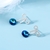 Picture of Great Value Platinum Plated 925 Sterling Silver Stud Earrings with Member Discount