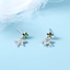 Show details for Simple Platinum Plated Stud Earrings with Speedy Delivery