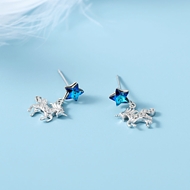 Picture of Reasonably Priced Platinum Plated Small Stud Earrings from Reliable Manufacturer
