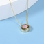 Show details for Irresistible Pink Gold Plated Pendant Necklace As a Gift