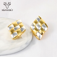 Picture of Buy Zinc Alloy Rose Gold Plated Stud Earrings with Low Cost