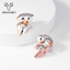 Show details for New Medium Rose Gold Plated Stud Earrings