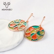 Show details for Zinc Alloy Big Dangle Earrings in Exclusive Design