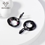 Show details for Funky Big Zinc Alloy Dangle Earrings