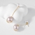 Picture of Recommended Gold Plated Artificial Pearl Dangle Earrings from Top Designer