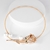 Picture of Sparkling Flowers & Plants Copper or Brass Collar Necklace