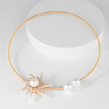 Show details for Classic Gold Plated Collar Necklace Factory Supply