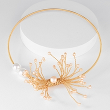 Show details for Low Price Gold Plated Medium Collar Necklace from Trust-worthy Supplier