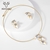 Picture of Zinc Alloy Gold Plated 2 Piece Jewelry Set with Unbeatable Quality