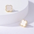 Picture of Great Value White Delicate Stud Earrings with Member Discount