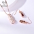 Picture of Designer Rose Gold Plated Classic 2 Piece Jewelry Set with Easy Return
