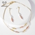Picture of Unusual Casual Multi-tone Plated Necklace and Earring Set