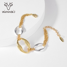 Show details for Brand New Gold Plated Zinc Alloy Fashion Bracelet Factory Supply