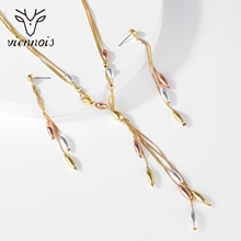 Show details for Bling Dubai Gold Plated Necklace and Earring Set