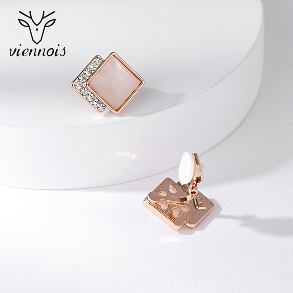 Picture of Independent Design Classic Rose Gold Plated Stud