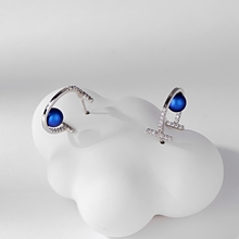 Show details for Pretty Swarovski Element Pearl Medium Stud Earrings