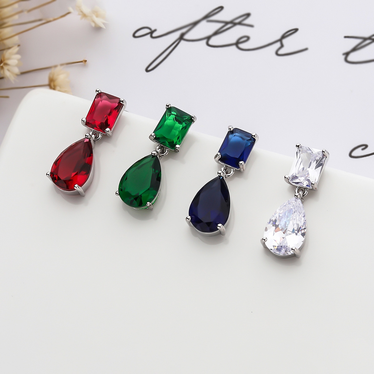 Bling Medium Luxury Dangle Earrings