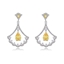 Show details for New Cubic Zirconia Luxury Dangle Earrings
