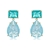 Picture of Hypoallergenic Gold Plated Medium Dangle Earrings with Easy Return