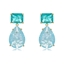 Show details for Hypoallergenic Gold Plated Medium Dangle Earrings with Easy Return