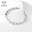 Show details for Platinum Plated Small Fashion Bracelet at Super Low Price