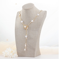 Picture of Classic Artificial Pearl Long Pendant with Fast Shipping