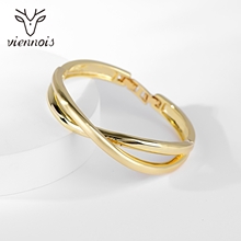 Show details for Women Zinc Alloy Gold Plated Fashion Bangle Online