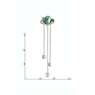 Picture of Purchase Brass Platinum Plated Drop & Dangle