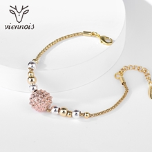Show details for Sparkling Medium Artificial Crystal Fashion Bracelet