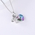 Picture of Simple And Elegant Platinum Plated Colourful Collar 16 OR 18 Inches