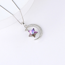 Show details for Zinc Alloy Swarovski Element Long Pendant in Exclusive Design