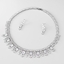 Show details for Nickel Free Platinum Plated Copper or Brass 2 Piece Jewelry Set with No-Risk Refund