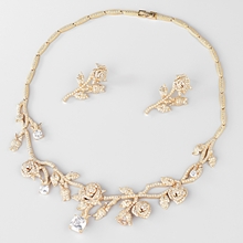 Show details for Luxury Flowers & Plants 2 Piece Jewelry Set with 3~7 Day Delivery