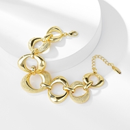 Picture of Shop Zinc Alloy Dubai Fashion Bracelet with Wow Elements