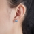 Picture of Brand New Colorful Small Stud Earrings with Full Guarantee