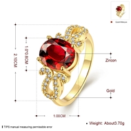 Picture of Irresistible Red Cubic Zirconia Fashion Ring For Your Occasions