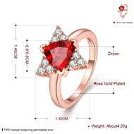 Picture of Most Popular Cubic Zirconia Red Fashion Ring