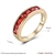 Picture of Brand New Red Small Fashion Ring with SGS/ISO Certification