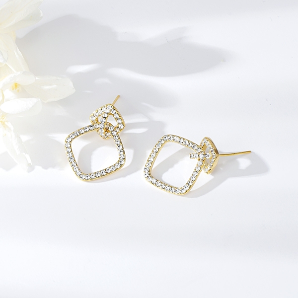 Cheap Gold Plated Delicate Stud Earrings From Reliable Factory