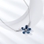 Picture of Trendy Platinum Plated Swarovski Element Pendant Necklace with No-Risk Refund