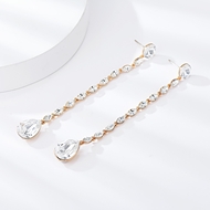 Show details for Most Popular Swarovski Element Zinc Alloy Dangle Earrings