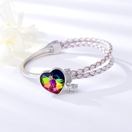 Show details for Zinc Alloy Swarovski Element Fashion Bracelet with Unbeatable Quality