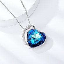 Show details for Sparkling Swarovski Element Valentine's Day Collar 16 OR 18 Inches