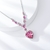 Picture of Popular Swarovski Element Platinum Plated Pendant Necklace