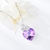 Picture of Zinc Alloy Platinum Plated Pendant Necklace with Fast Shipping