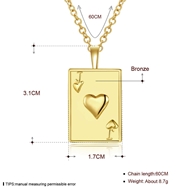 Picture of Dubai Gold Plated Pendant Necklace with Beautiful Craftmanship