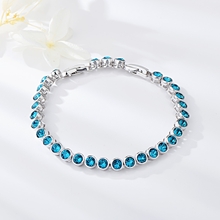 Show details for Zinc Alloy Swarovski Element Fashion Bracelet Online Shopping