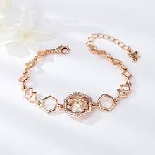 Show details for Filigree Swarovski Element Small Fashion Bracelet