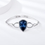 Show details for Nice Swarovski Element Platinum Plated Fashion Bracelet